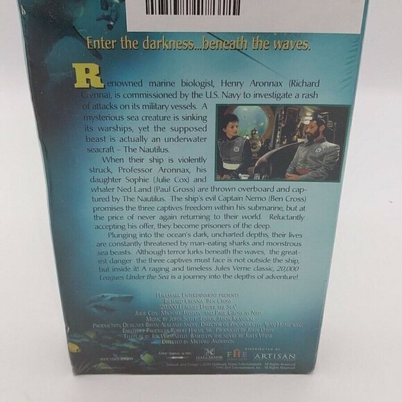 20,000 Leagues Under The Sea 2000 VHS NEW Blockbuster Video Action Adventure - Picture 5 of 7
